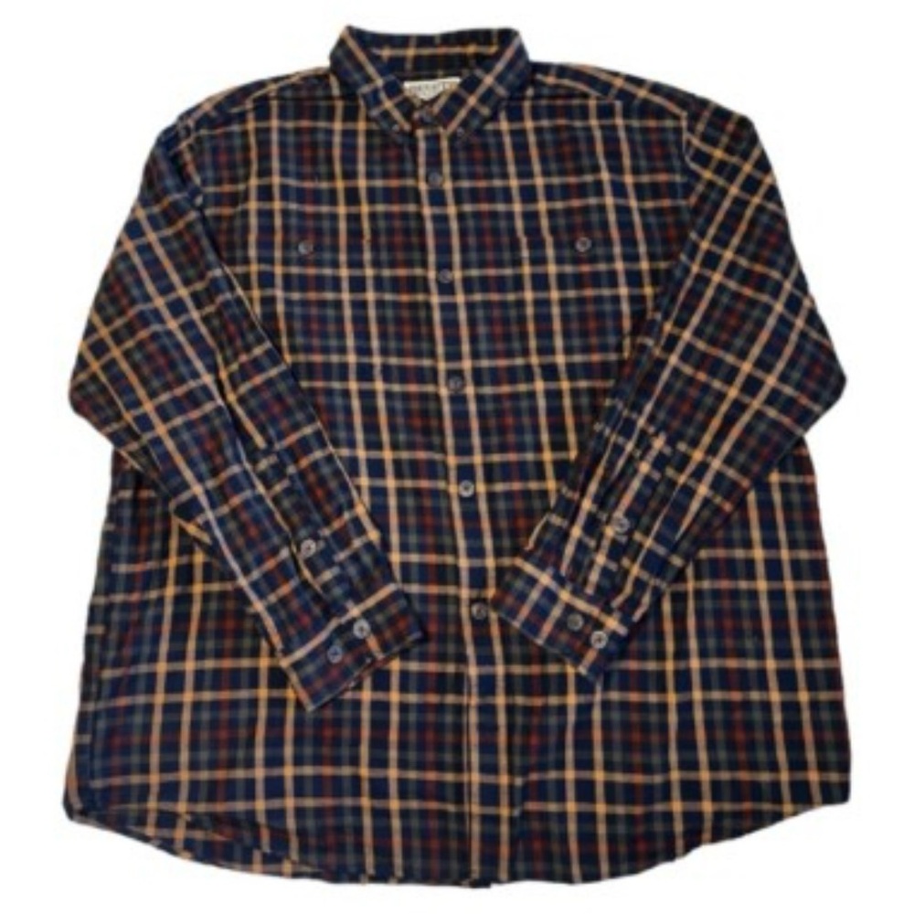 Duluth trading men’s large hundred percent cotton long sleeve button down shirt
